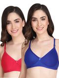 Liigne Women Everyday Non Padded Bra (Pack Of 2)