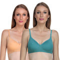 Liigne Women Everyday Non Padded Bra (Pack Of 2)