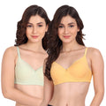Liigne Women Everyday Non Padded Bra (Pack Of 2)