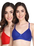 Liigne Women Everyday Non Padded Bra (Pack Of 2)
