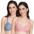 Liigne Women Everyday Non Padded Bra (Pack Of 2)
