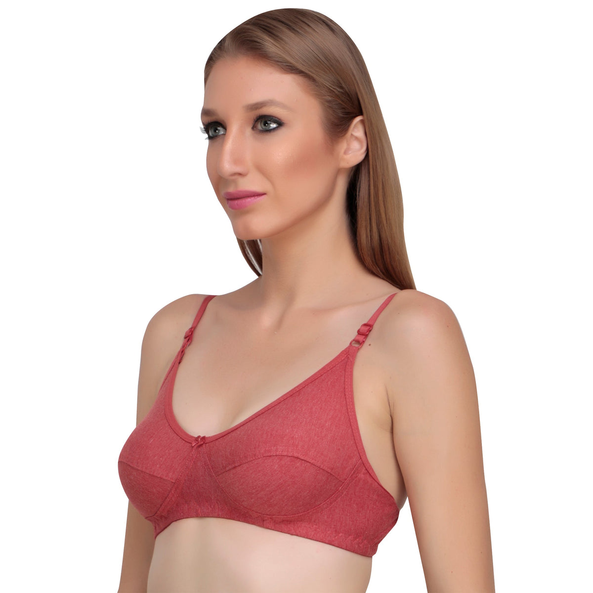 Liigne Bra With Dark Melange Design For Women - Liigne