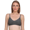 Liigne Bra With Dark Melange Design For Women - Liigne