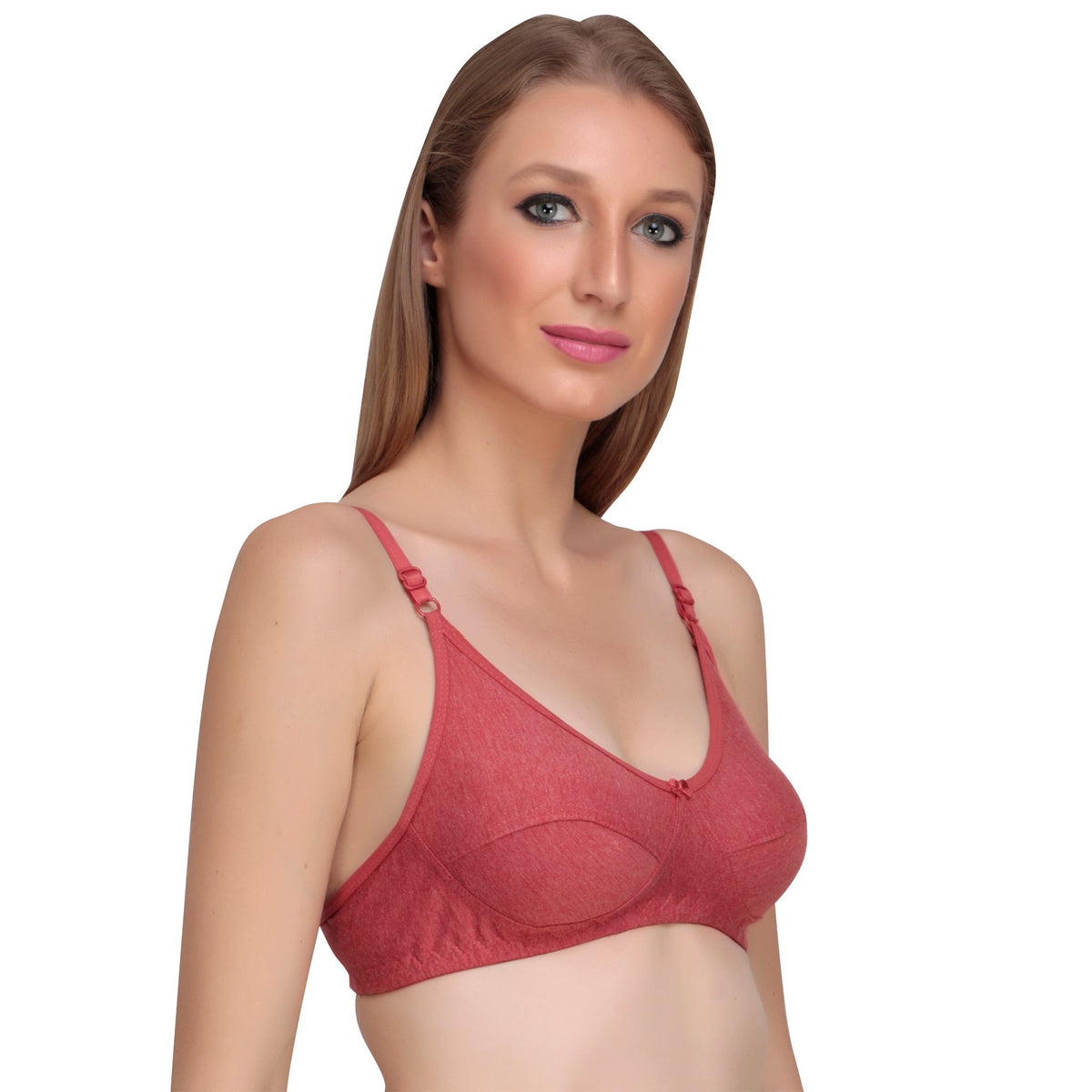 Liigne Bra With Dark Melange Design For Women - Liigne