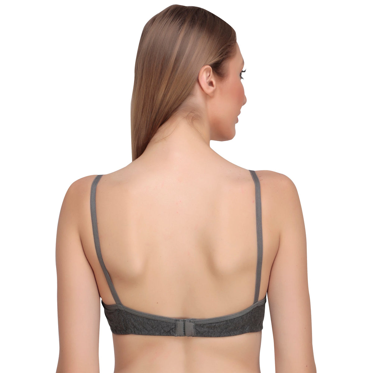 Liigne Bra With Dark Melange Design For Women - Liigne