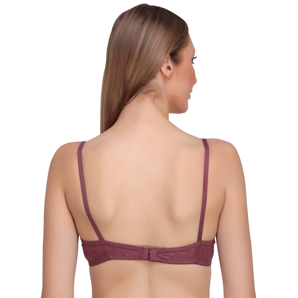 Liigne Bra With Dark Melange Design For Women - Liigne