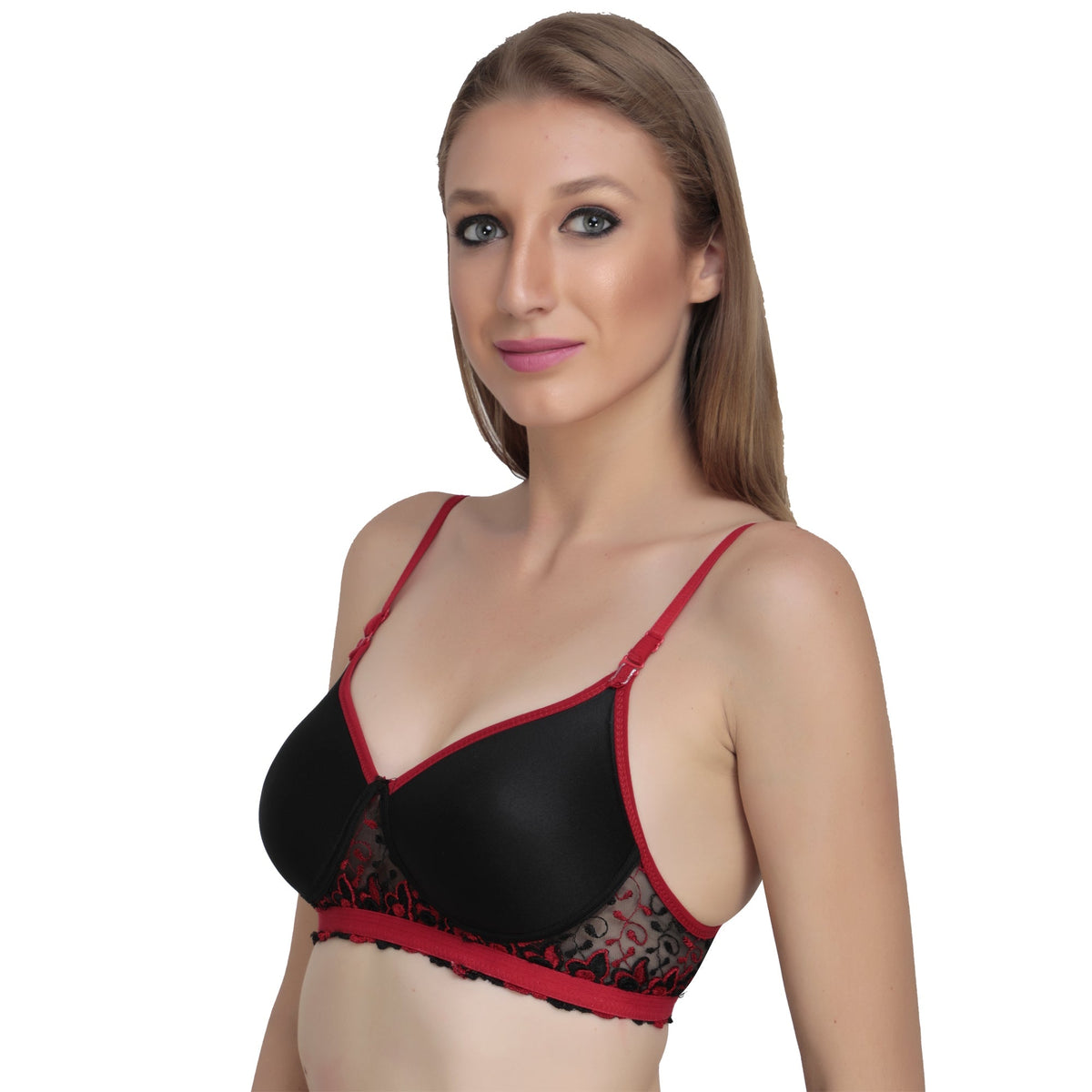 Liigne Dark Shade Design Bra For Women - Liigne