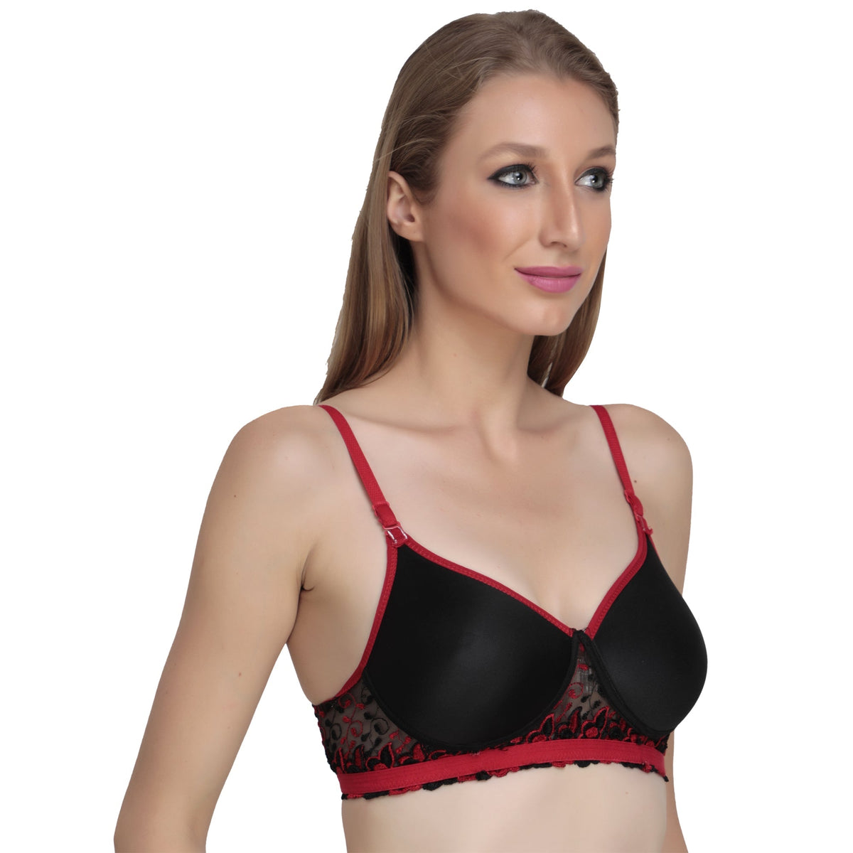 Liigne Dark Shade Design Bra For Women - Liigne