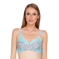 Liigne Flower Print Bra For Women - Liigne