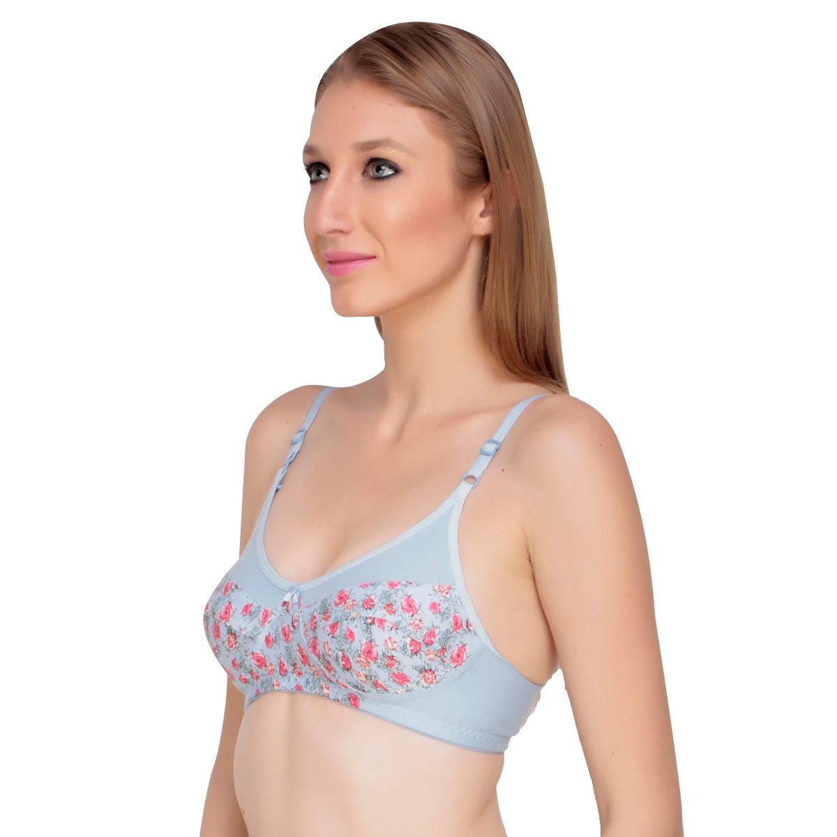 Liigne Flower Print Bra For Women - Liigne