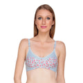 Liigne Flower Print Bra For Women - Liigne