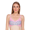 Liigne Flower Print Bra For Women - Liigne