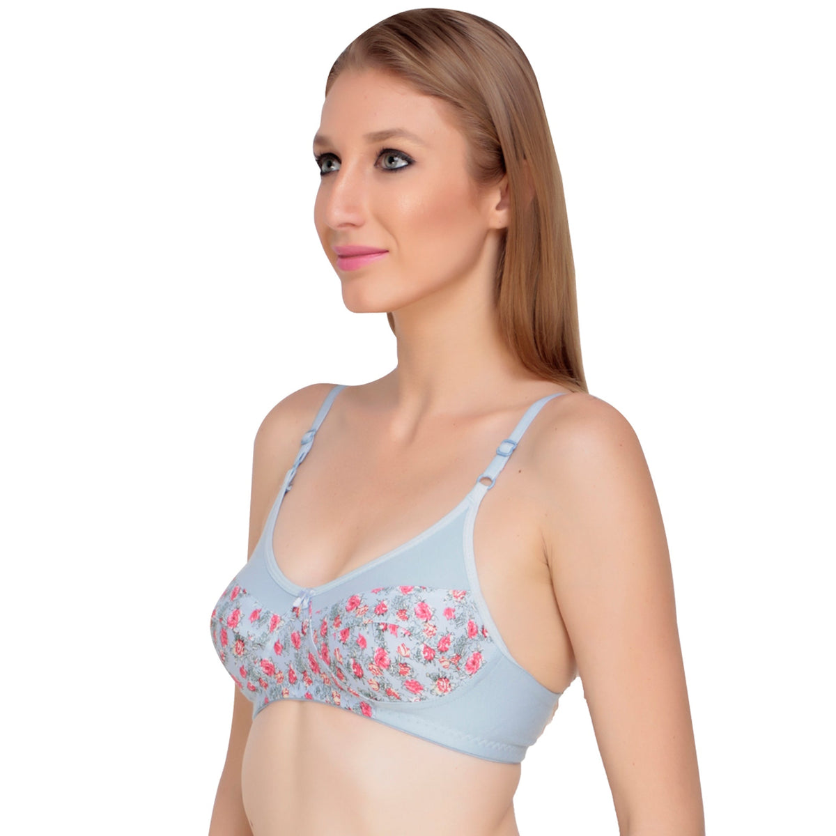 Liigne Flower Print Bra For Women (Pack Of 3) - Liigne