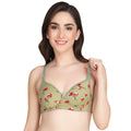 Liigne Flower Printed Everyday Padded Bra - Liigne