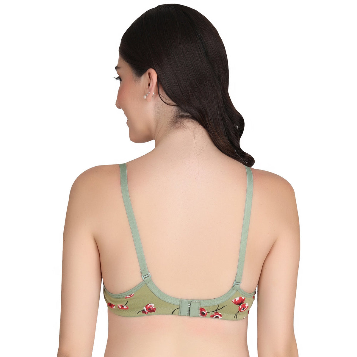 Liigne Flower Printed Everyday Padded Bra - Liigne