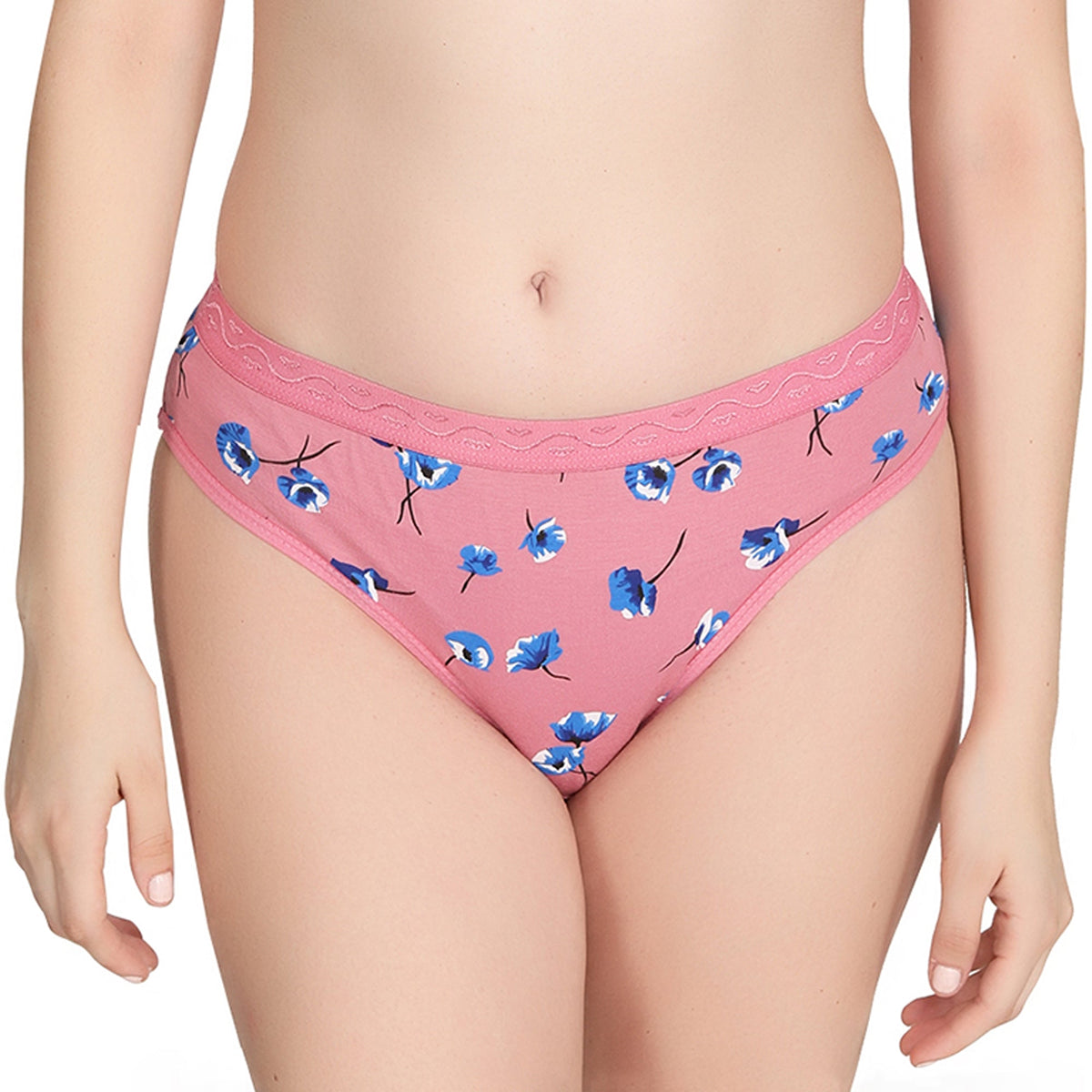 Liigne Flower Printed Everyday Padded Panty (Pack Of 3) - Liigne