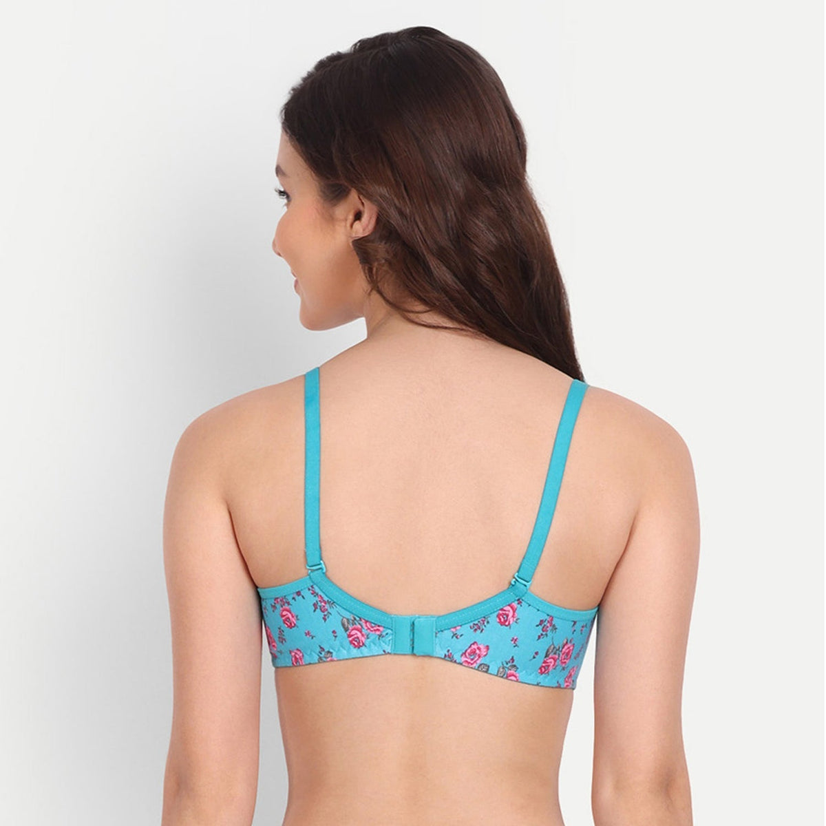 Liigne Flower Printed Women Everyday Padded Bra - Liigne