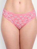 Liigne Flower Printed Women Everyday Panty - Liigne