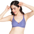 Liigne Melange Fabric Everyday Non Padded Bra For Women - Liigne