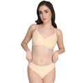 Liigne Non Padded Everyday Bra Panty Set For Women - Liigne