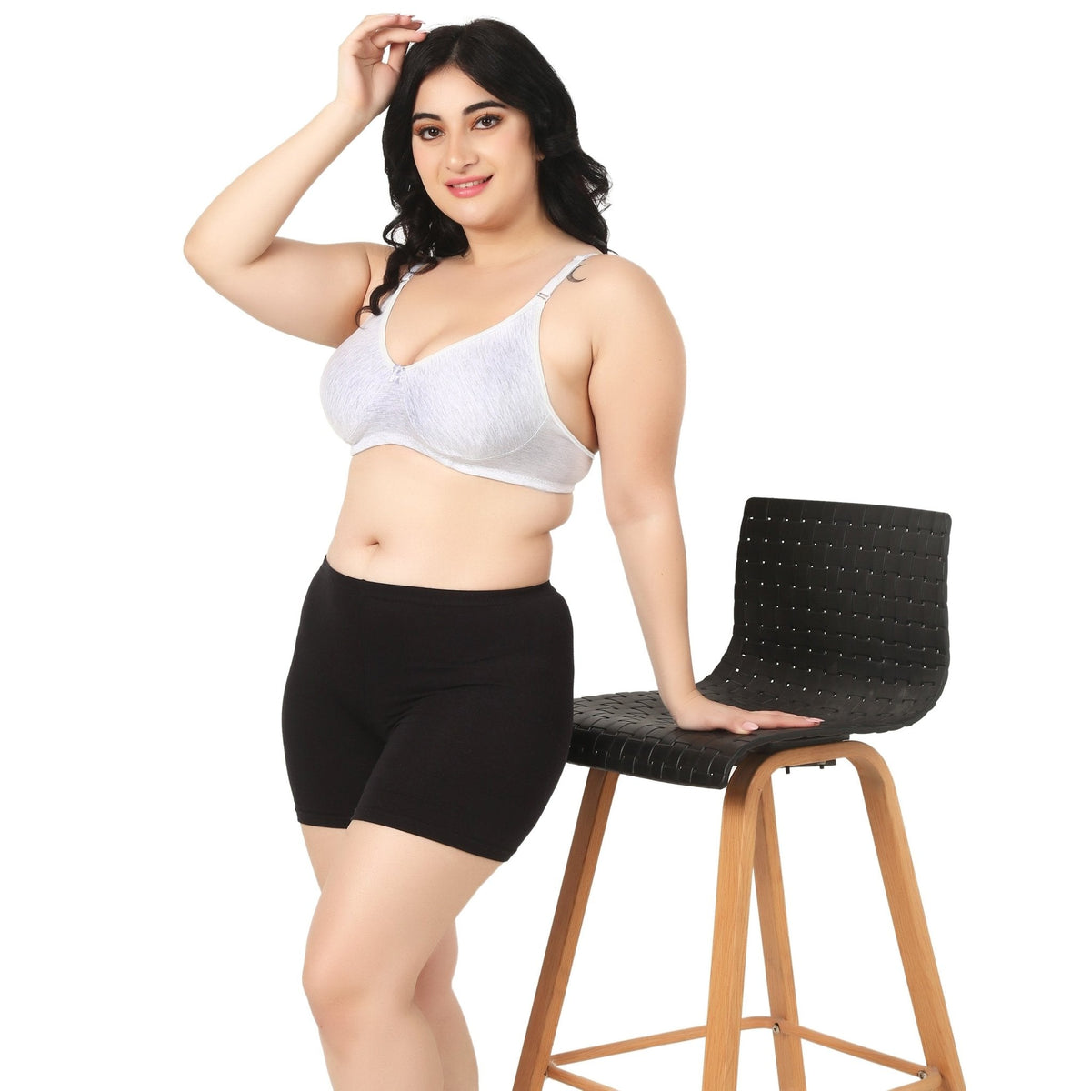 Liigne Over Size Plus Size Non Padded Everyday Bra For Women - Liigne