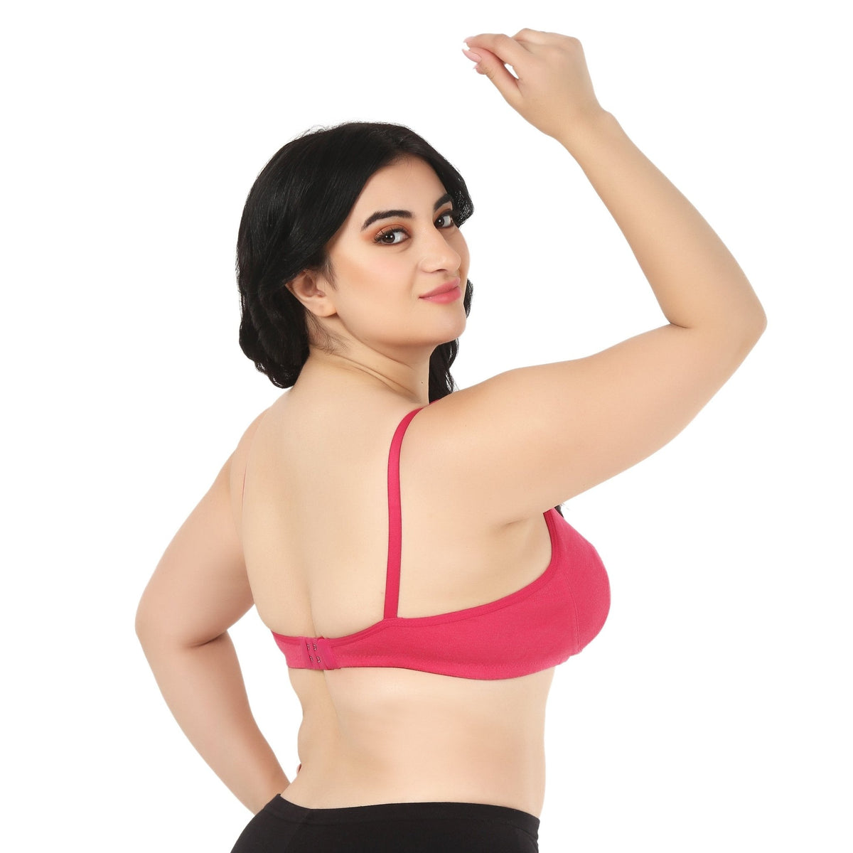 Liigne Over Size Plus Size Non Padded Everyday Bra For Women - Liigne
