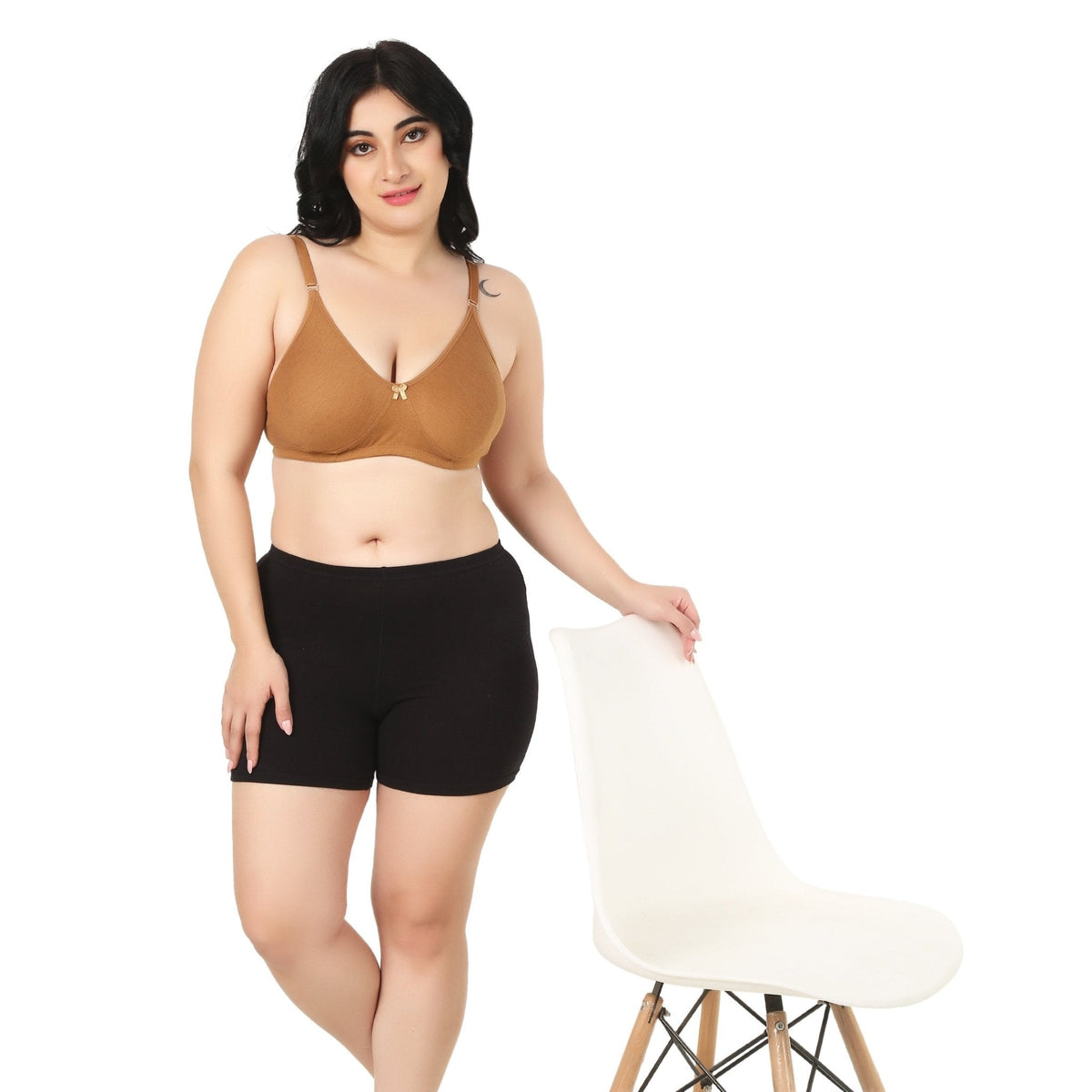Liigne Over Size Plus Size Non Padded Everyday Bra For Women - Liigne