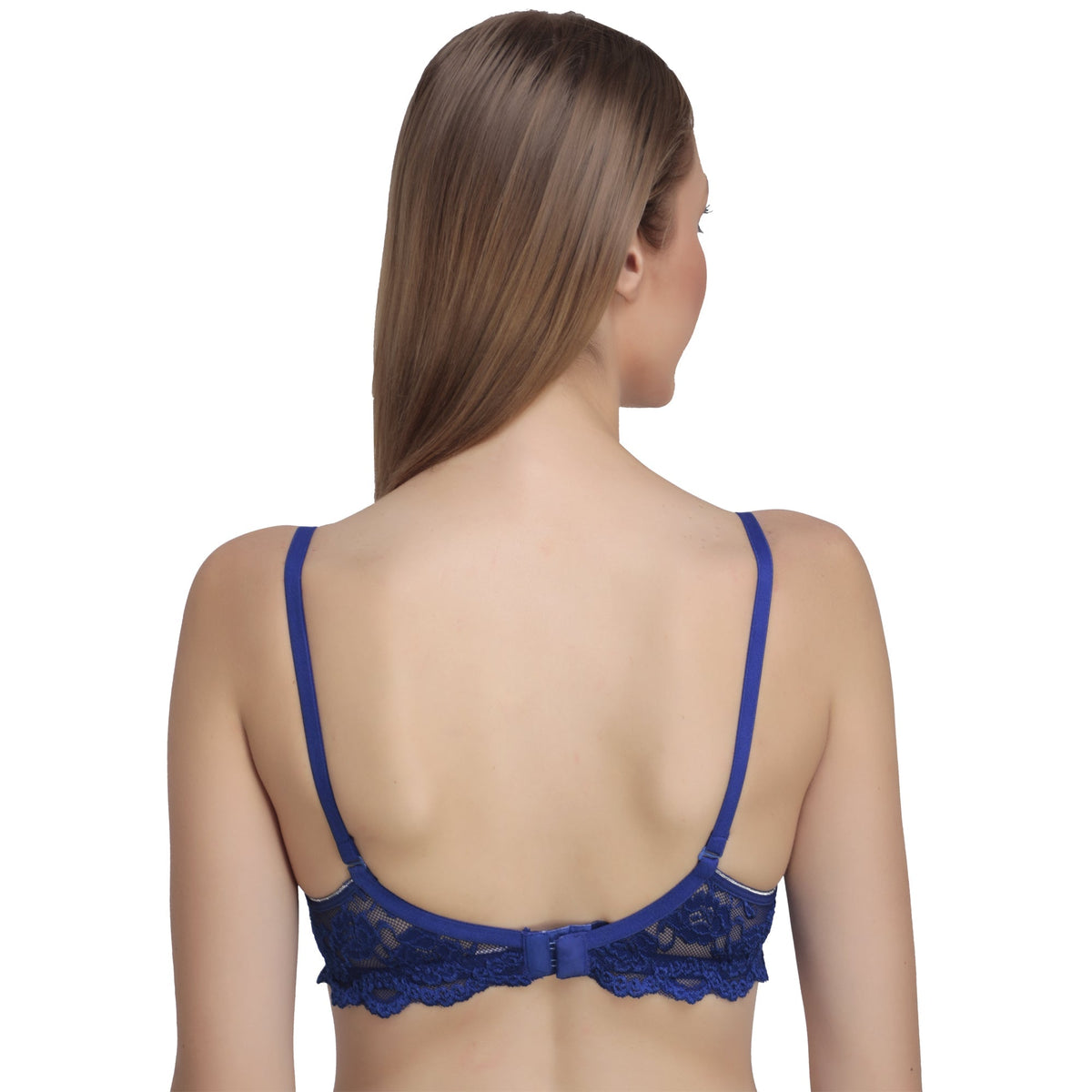 Liigne Padded Bra With Lace Design For Women - Liigne