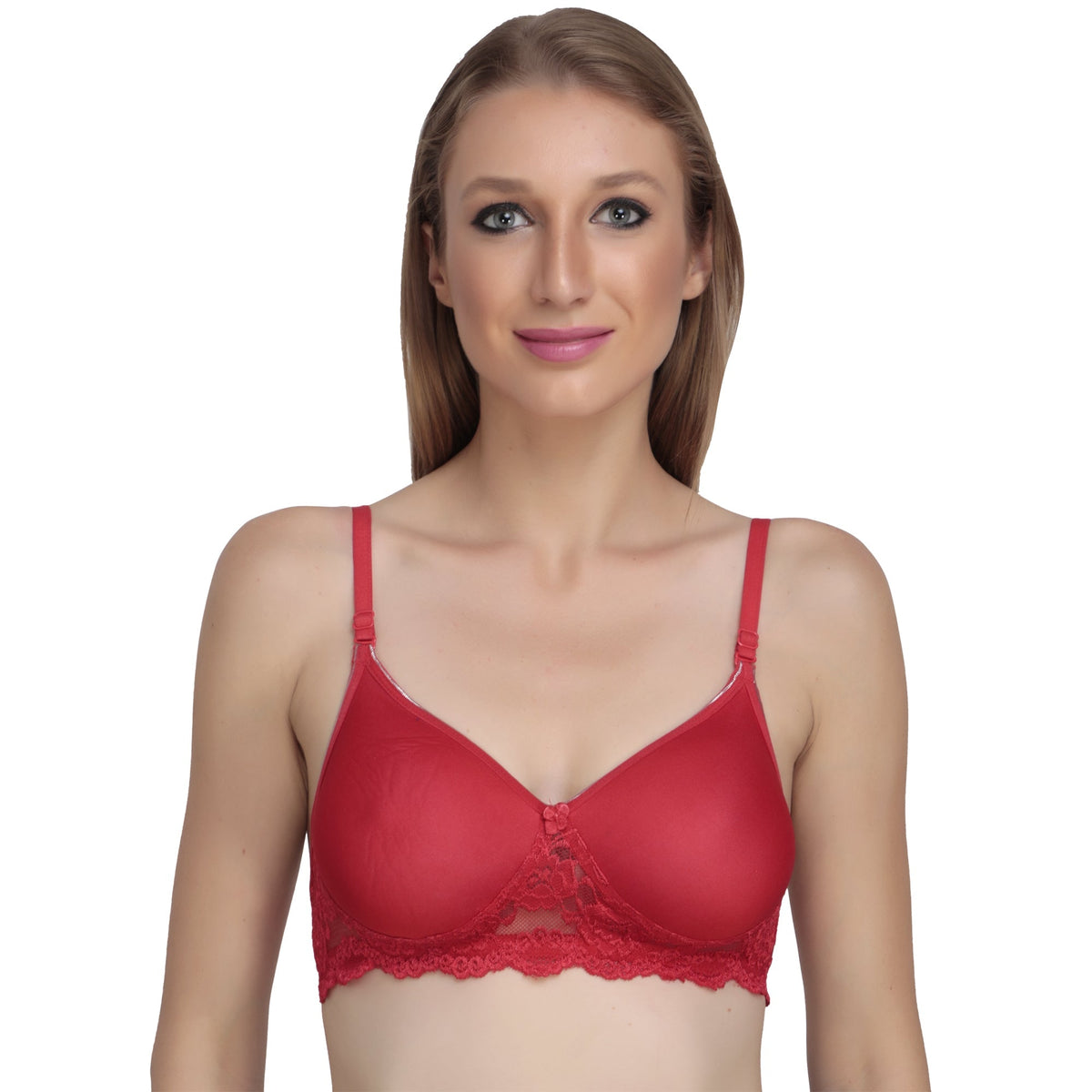 Liigne Padded Bra With Lace Design For Women(Pack Of 3) - Liigne