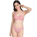 Liigne Padded Everyday Bra Panty Set For Women - Liigne