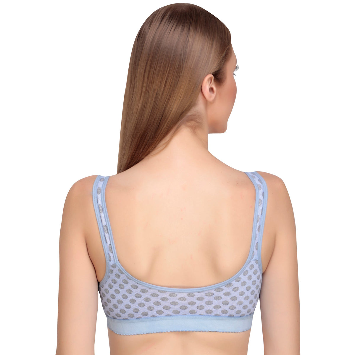 Liigne Polka Dot Sports Bra For Women - Liigne