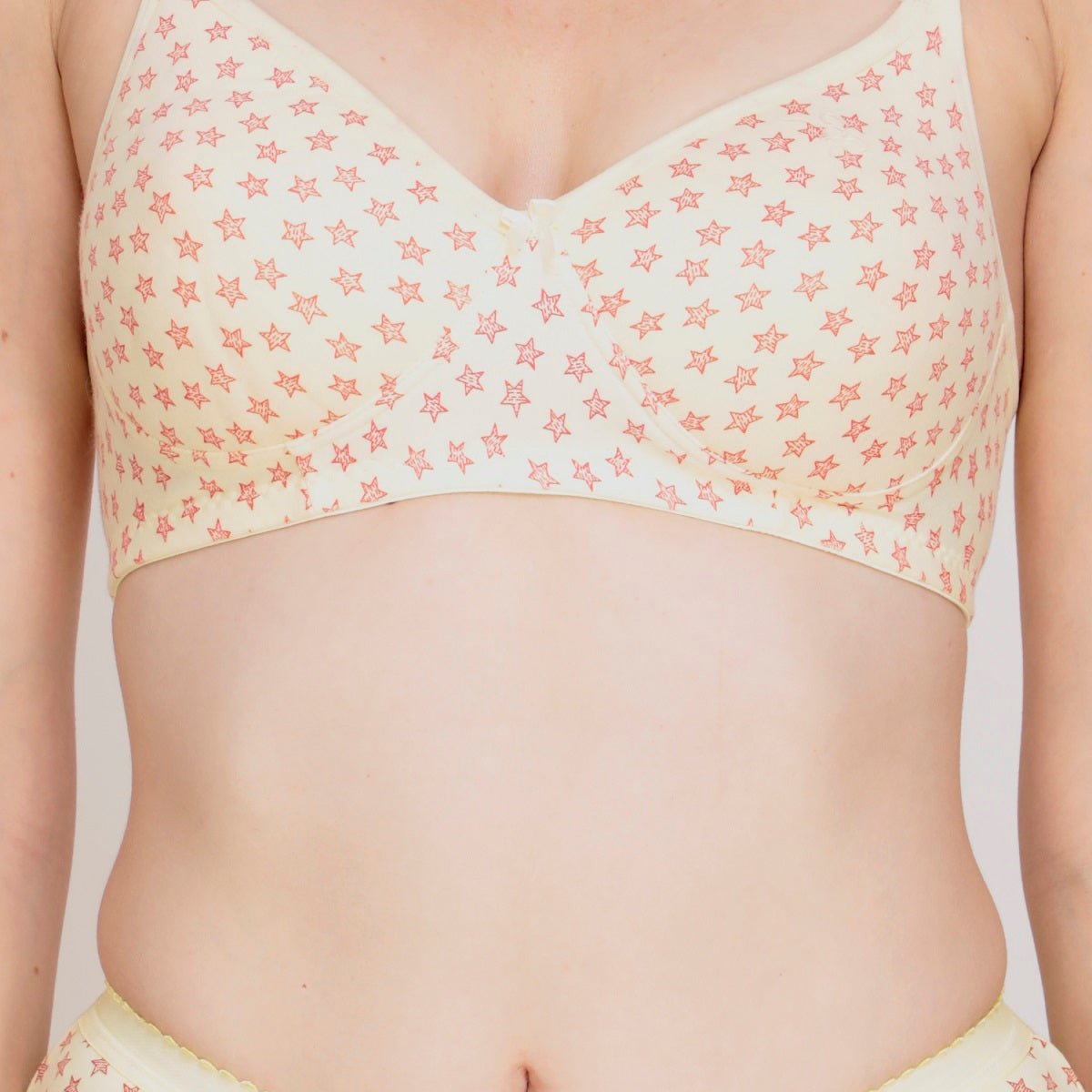 Liigne Star Print Bra For Women - Liigne