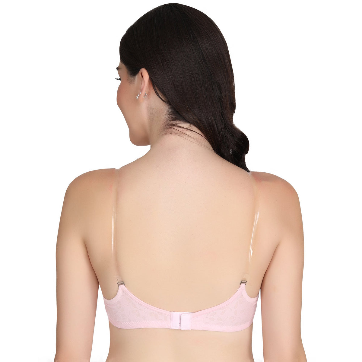 Liigne Transparent Strap Padded Bra For Women - Liigne