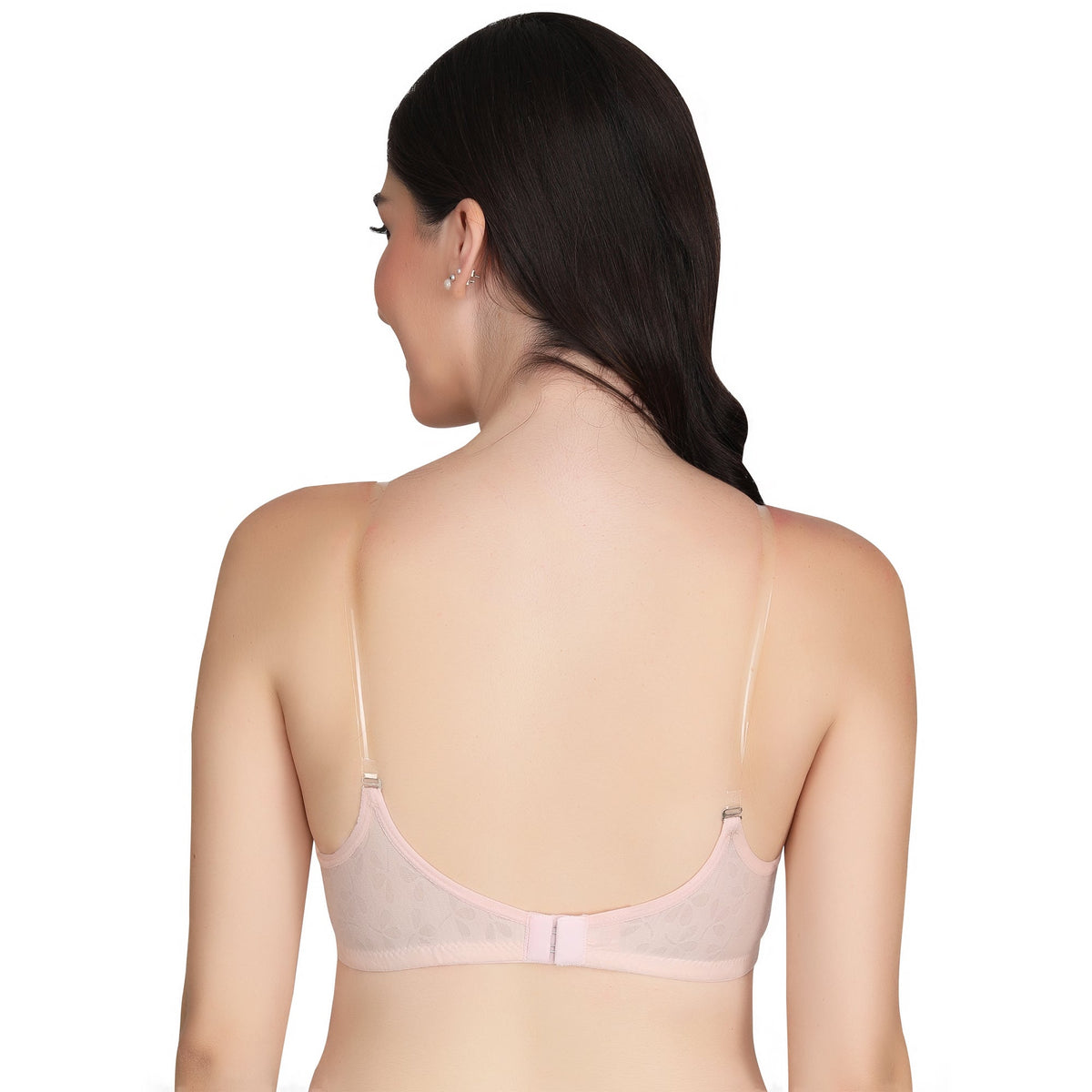 Liigne Transparent Strap Padded Bra For Women - Liigne