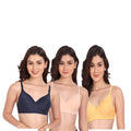 Liigne Women Everyday Padded Bra (Pack of 3) - Liigne
