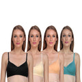 Liigne Women Everyday Padded Bra (Pack of 4) - Liigne