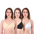 Liigne Women Maternity Non Padded Bra (Pack Of 3) - Liigne