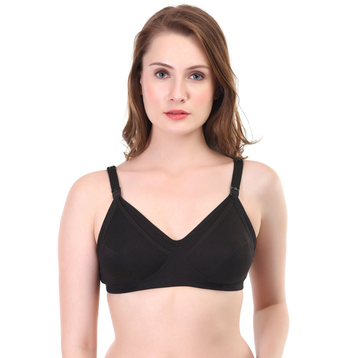 Liigne Women Maternity Non Padded Bra (Pack Of 3) - Liigne