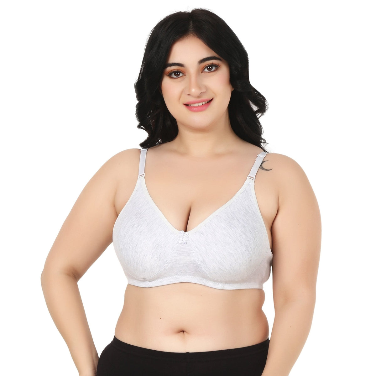 Liigne Women Plus Size Non Padded Bra For Women (Pack Of 2) - Liigne