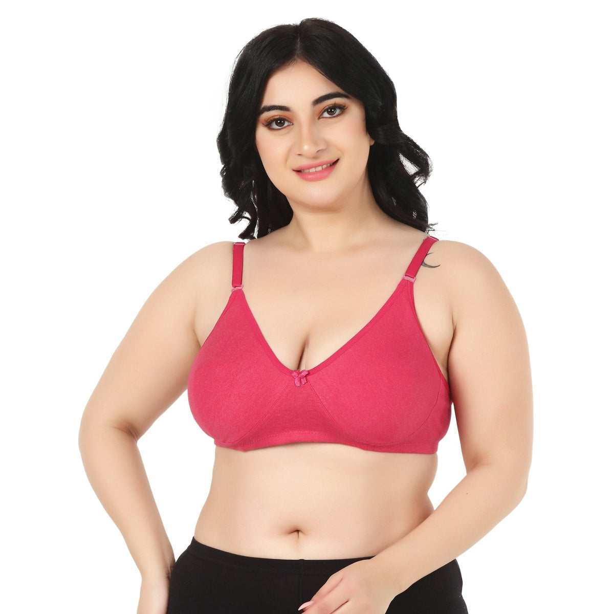 Liigne Women Plus Size Non Padded Bra For Women (Pack Of 2) - Liigne