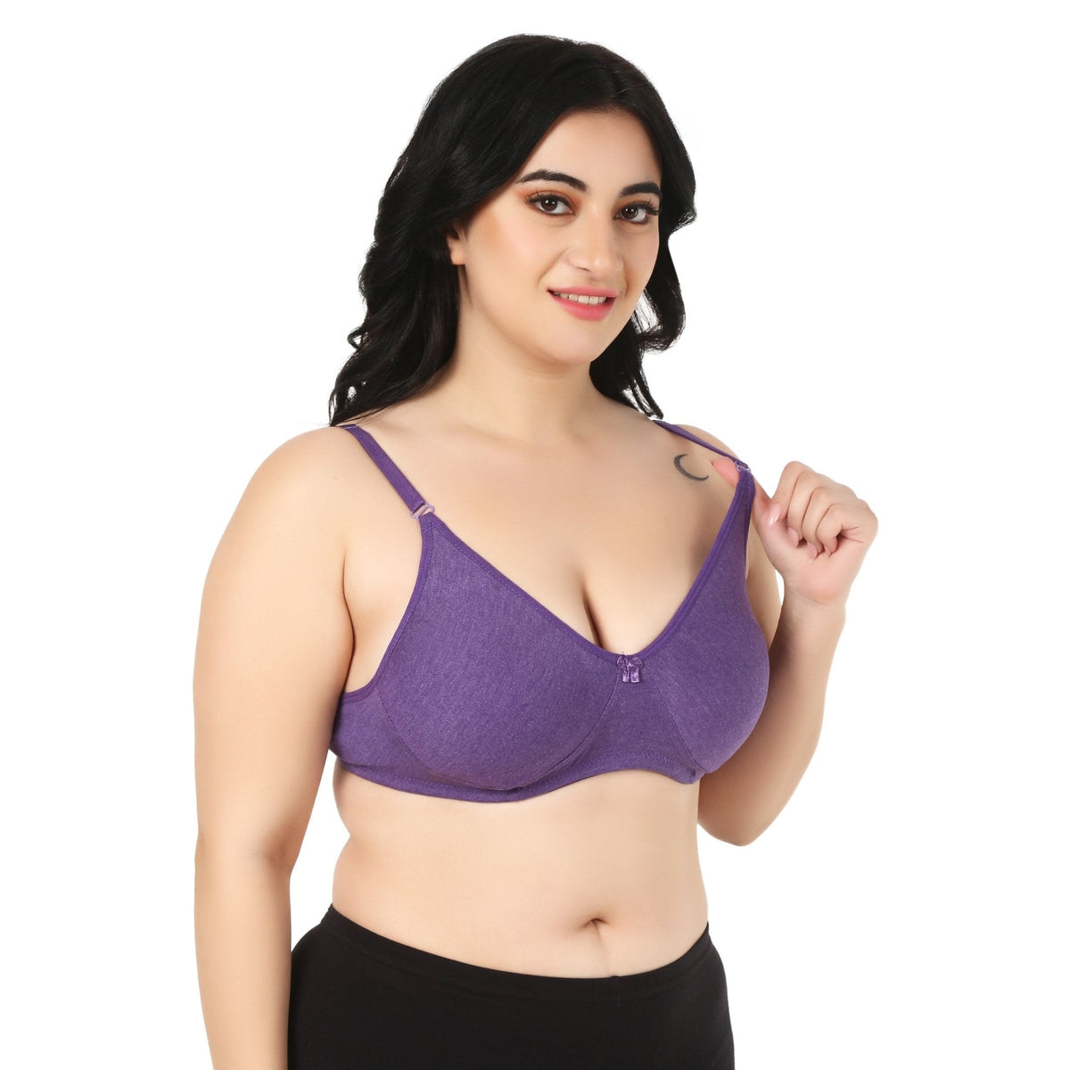 Liigne Women Plus Size Non Padded Bra For Women (Pack Of 2) - Liigne